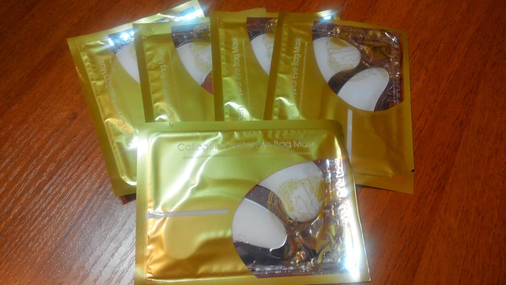 5pcs Crystal Collagen Eye Mask For The Face Anti Aging Anti-puffiness Dark Circle Anti Wrinkle Moisture Eye Patches