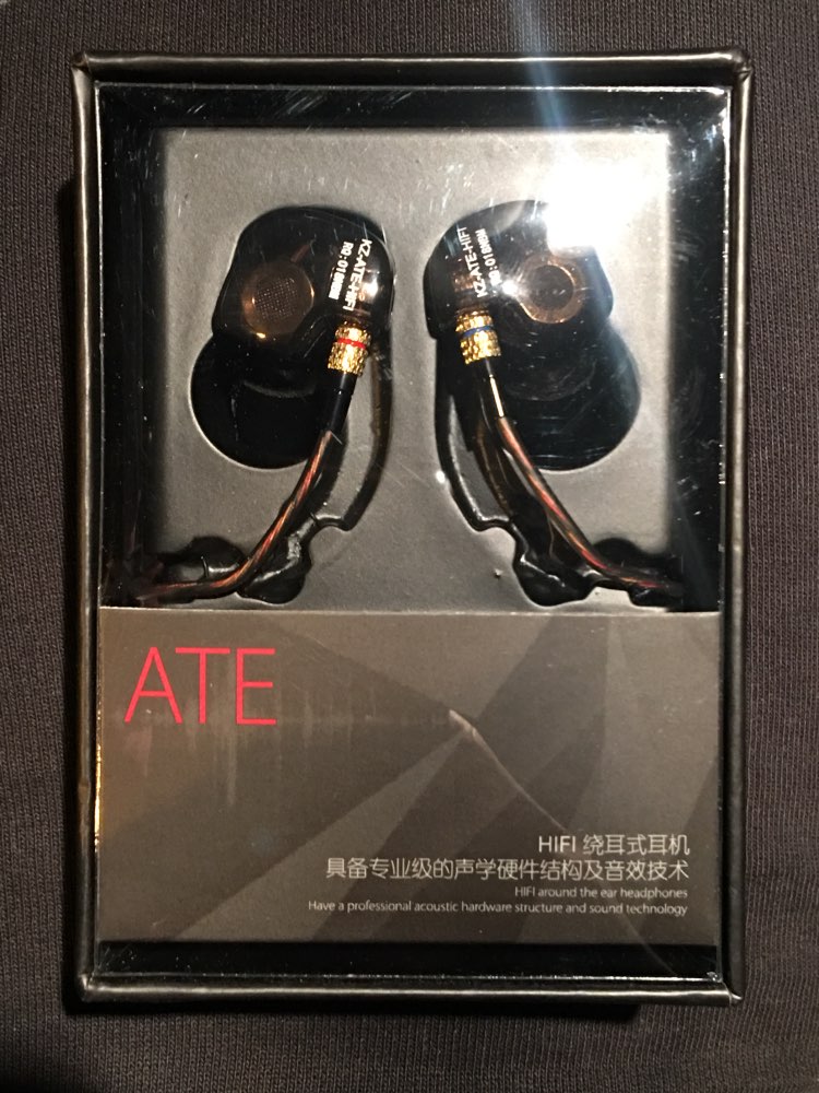 KZ ATES ATE ATR HD9 Copper Driver HiFi Sport Headphones In Ear Earphone For Running With Microphone