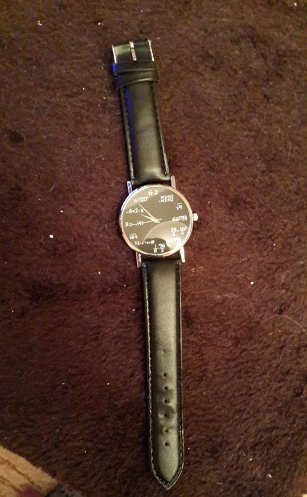 Vansvar Fashion Casual Ladies Leather Quartz Watch Mathematical Symbols Women Wrist Watches Relogio Feminino Gift 1447