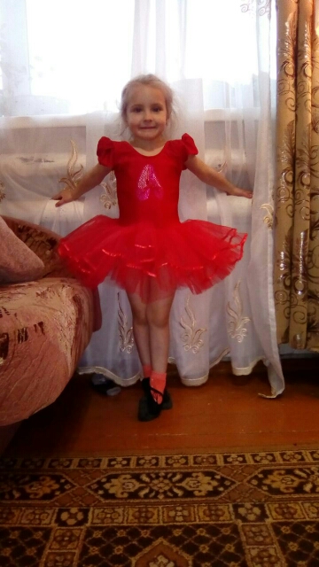 Child Girls Ballet Dancewear Dress Tranning Dance Tutu Dress Leotard 4 Sizes