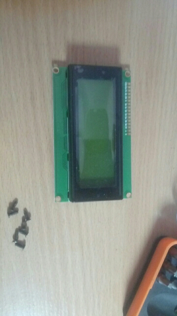 1pcs LCD Board 2004 20*4 LCD 20X4 5V yellow-green screen LCD2004 display LCD module LCD 2004