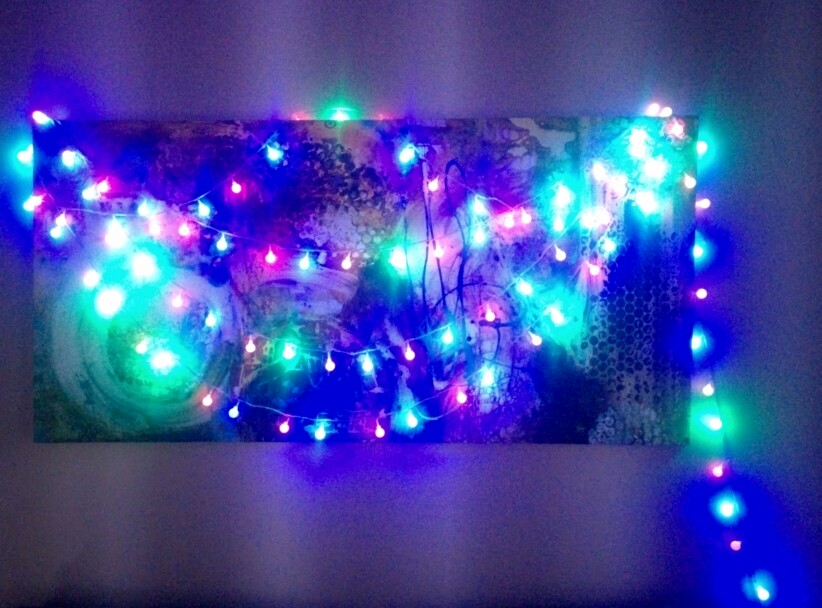 Ball Multicolor LED String Lights Indoor 10M 100led LED Rope Christmas Garlands Holiday Light Wedding Lantern Lighting 110V 220V