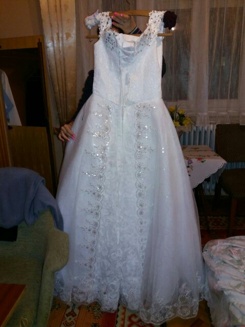 Free shipping 2015 new design high quality wedding dress white princess wedding gown fashion sexy Vestidos De Novia HS595
