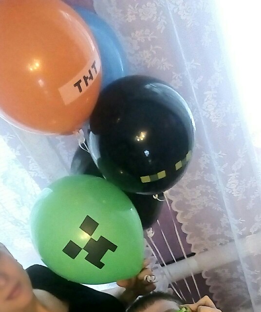 Minecraft Latex Balloons (Tnt,Pig,Enderman,Ghast,Creeper) Birthday Party Balloon Decoration Creative Toys 12"