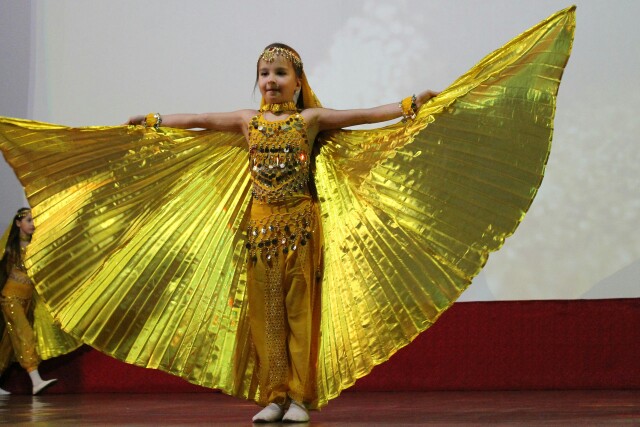 Belly Dance Wings Egypt Isis Wing Feather Dance Wear Wing with 9 Colors Gold Dance Accessories for Kids Children Girls no Sticks