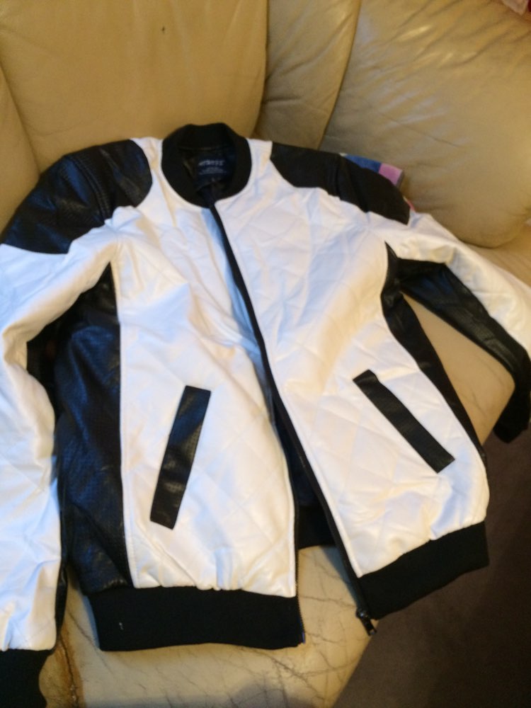2016 New Design Men's Jacket Winter&Autumn PU Leather Black&White Fashion Slim Plaid Jacket For Man Drop Shipping MWJ883