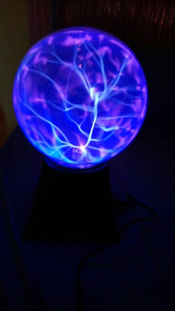 Plasma Ball Light Magic Crysta Ball Lamp Ion Sphere Lightning Carnival Atmosphere Lamps For KTV Purify Air Novelty Night Lights