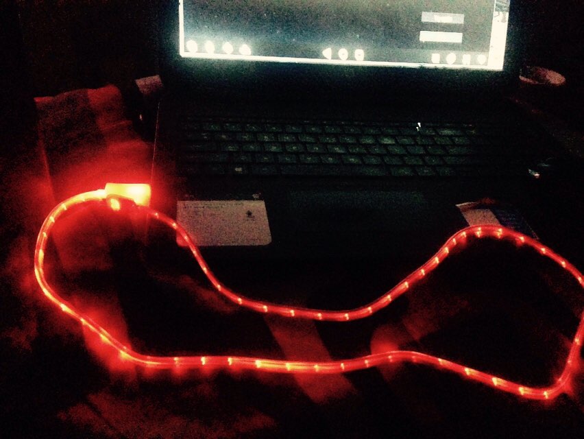 5Colors 1M LED Light Durable Micro USB Cable Charger Data Sync Cord For Samsung Galaxy S3 S4 S5 HTC Android phone