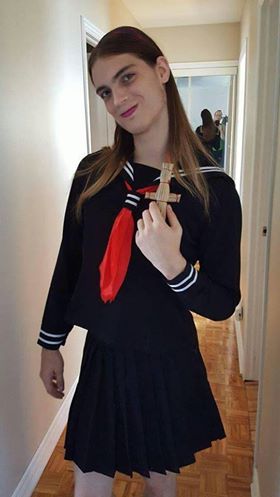 Free Shipping USA Size XXXL Hell Girl Enma ai Anime Korean Japanese Sailor School Uniform Cosplay Costume Black