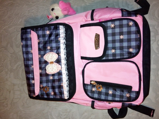 British plaid bag children backpack for girls pink plaid cute princess kids school bag orthopedic elementary primary schoolbag