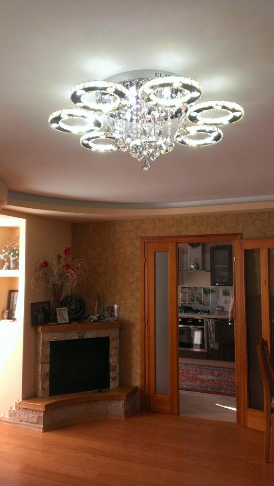 Modern Led Crystal  Ceiling Lights For Living Room luminaria teto cristal Ceiling Lamps For Home Decoration Free shipping