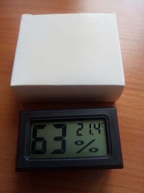 Mini Digital LCD Indoor Convenient Temperature Sensor Humidity Meter Thermometer Hygrometer Gauge Free Shipping