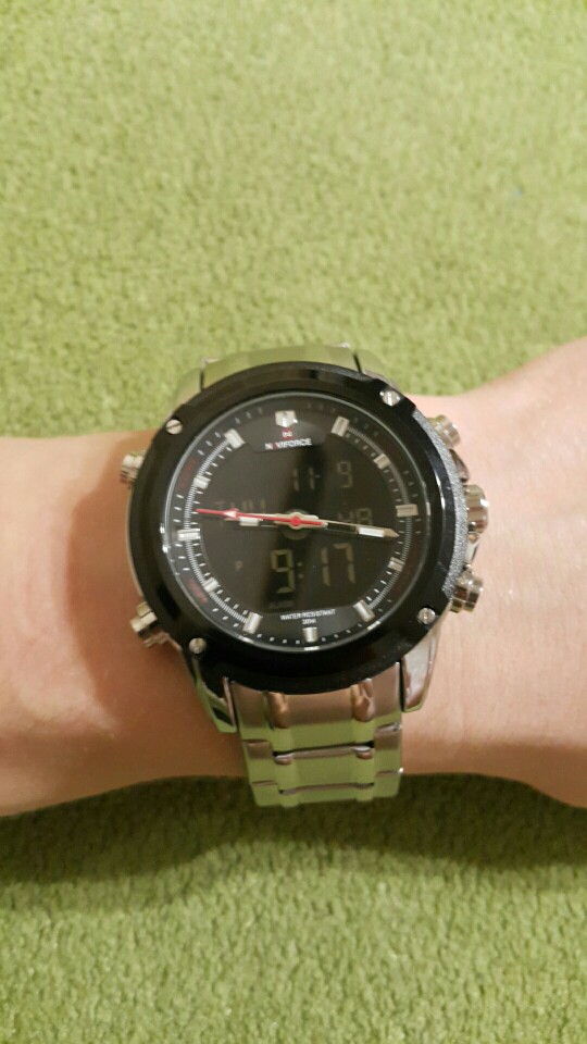 2016 Luxury Brand Men Military Sports Watches Men's Quartz LED Digital Hour Clock Male Full Steel Wrist Watch Relogio Masculino