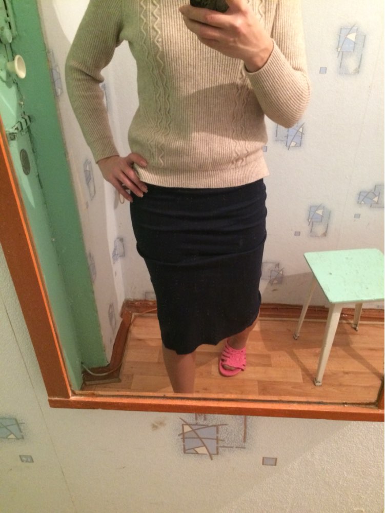 2016 Autumn Winter Women Skirt Wool Rib Knit Long Skirt Faldas Package Hip Split Skirts  A919