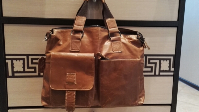 OGRAFF 2017 Men messenger bags genuine leather bag men briefcase designer handbags high quality famous brand business men bag
