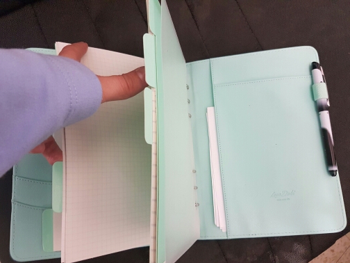 New Dokibook Notebook Mint A5 A6 Spiral Time Planner Cute Creative Zipper Case Book Diary Agenda Organizer