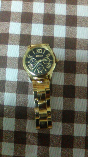 New Stainless Steel Vansvar Watch Men Gold Watches Watched Luxury Men Business Quartz Watch Relogio Masculino Montre Homme 1699