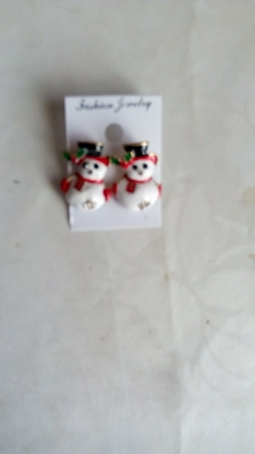 New Fashion Women Santa Claus Snowman lovely Tree Bell Christmas Jewelry Christmas Earring For Women Gifts EH043