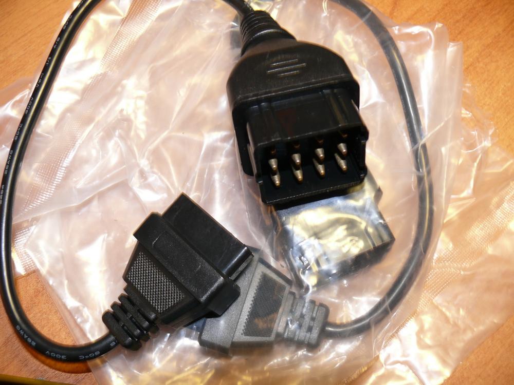 GAZ 12 Pin 12Pin Male to OBD OBD2 OBDII DLC 16 Pin 16Pin Female Car Diagnostic Tool Adapter Converter Cable