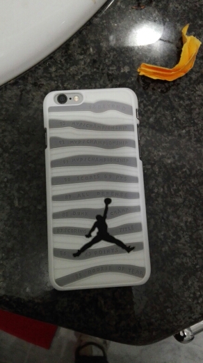 Retail 3D Air Jordan phone case for iphone 6 plus 5.5  PVC Rubber Stripe Jumpman Phone Back Cover for iphone 6 4.7 inch 5S SE