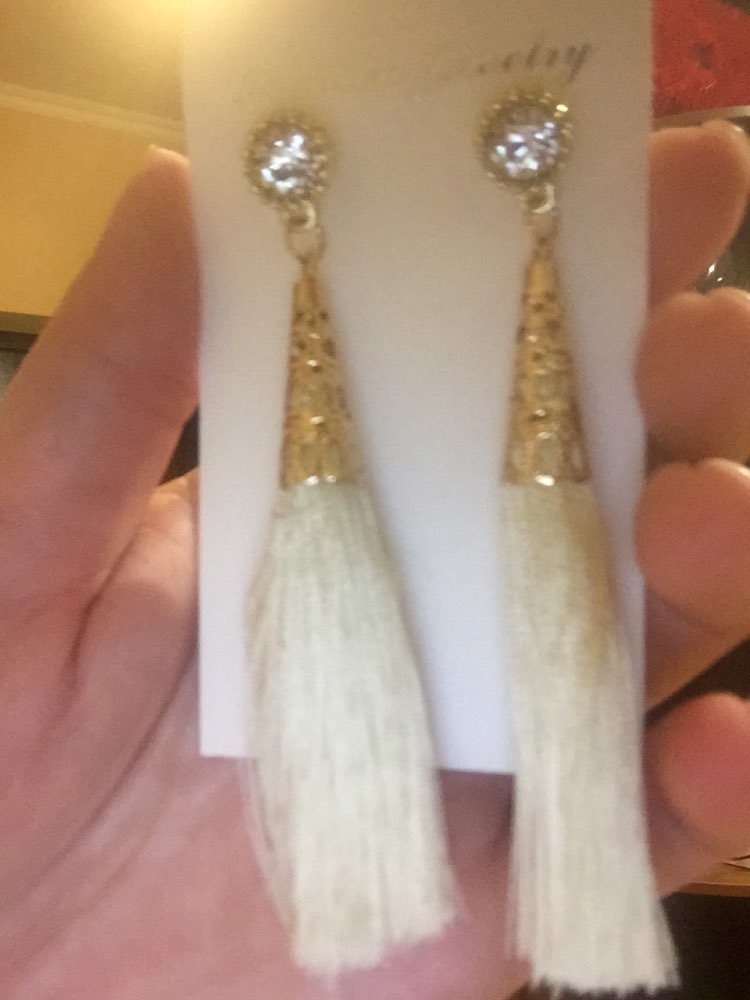 2015 New Arrive National Style Fashion  Tassel Dangle Earrings Drop Earrings For Women Pendientes Brincos   ED006