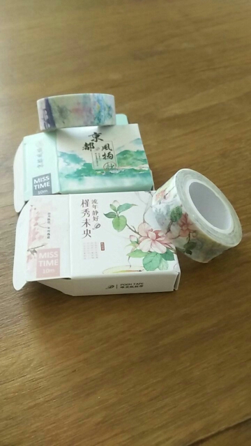 6 pcs/Lot Misstime paper masking tapes Japanese washi tape DIY scrapbooking sticker Stationery School supplies papeleria 6829