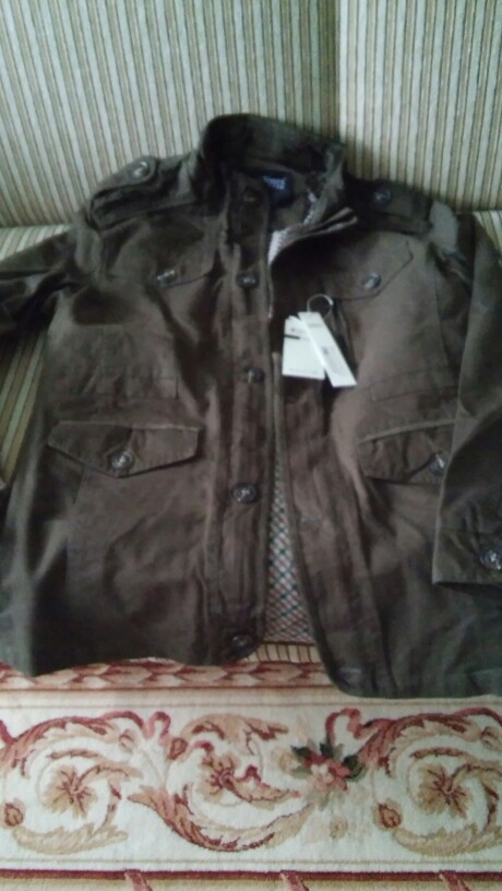 spring and autumn jacket men fashion casual cotton coat black khaki and army green outerwear 8809 plus size m-5XL