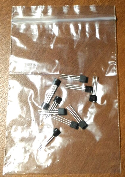 10pcs/lot DS18B20 TO-92 18B20 chips Temperature Sensor 18b20 good supplier