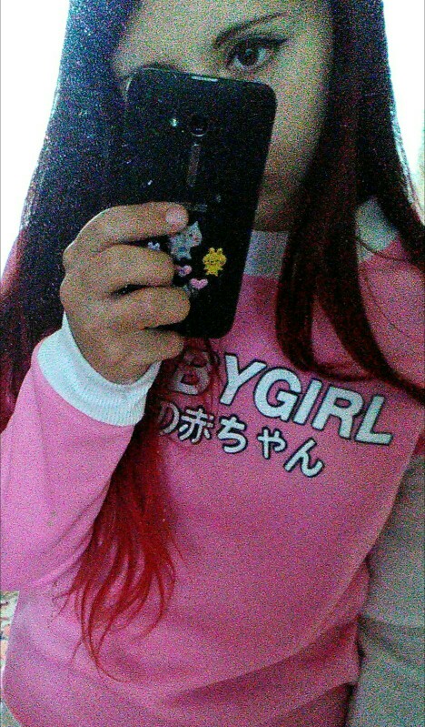 2016 Spring Autumn Japanese Bad Girl Printed Sweatshirts Cashmere Thickened Casual Loose Hoodies Women Harajuku Fashion Shirt