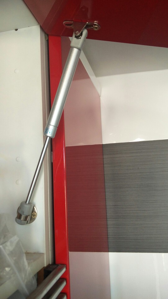 100N /10kg Force Door Lift Support Furniture Gas Spring Cabinet Door Kitchen Cupboard Hinges Lid Stays Soft Open/Close