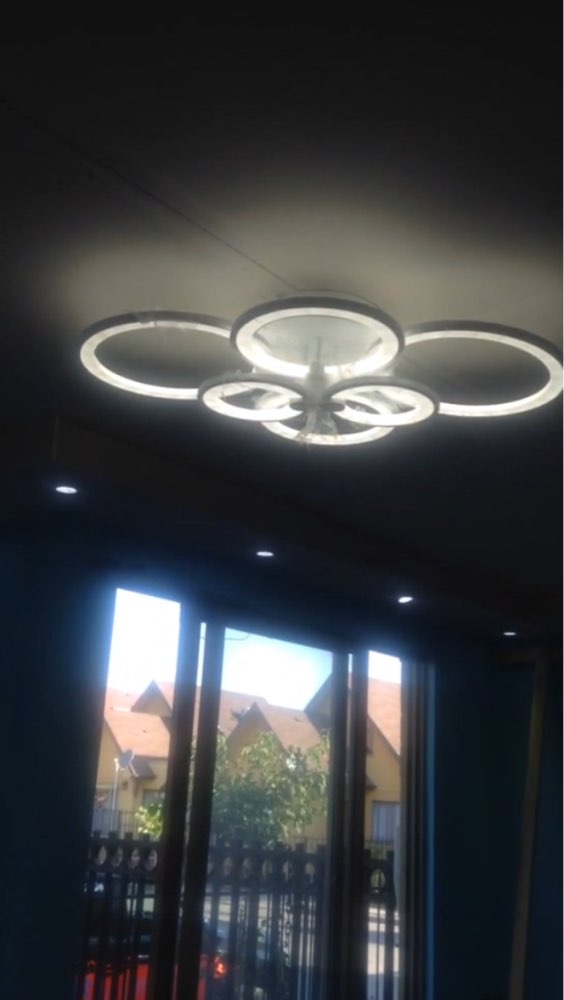 Remote control living room bedroom modern led ceiling lights luminarias para sala dimming led ceiling lamp deckenleuchten