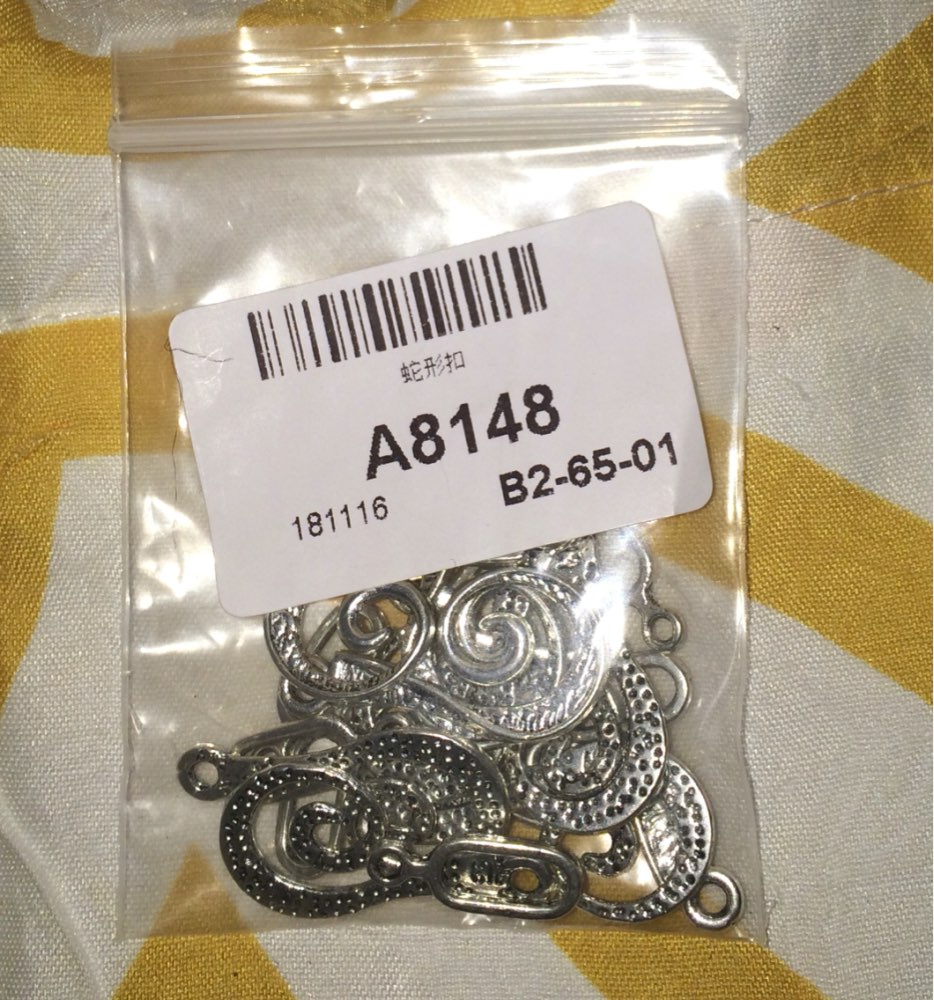 Tibetan Antique Silver Vortical Snail Shape Toggle Clasps Hooks Connectors for Jewelry Making 10 sets