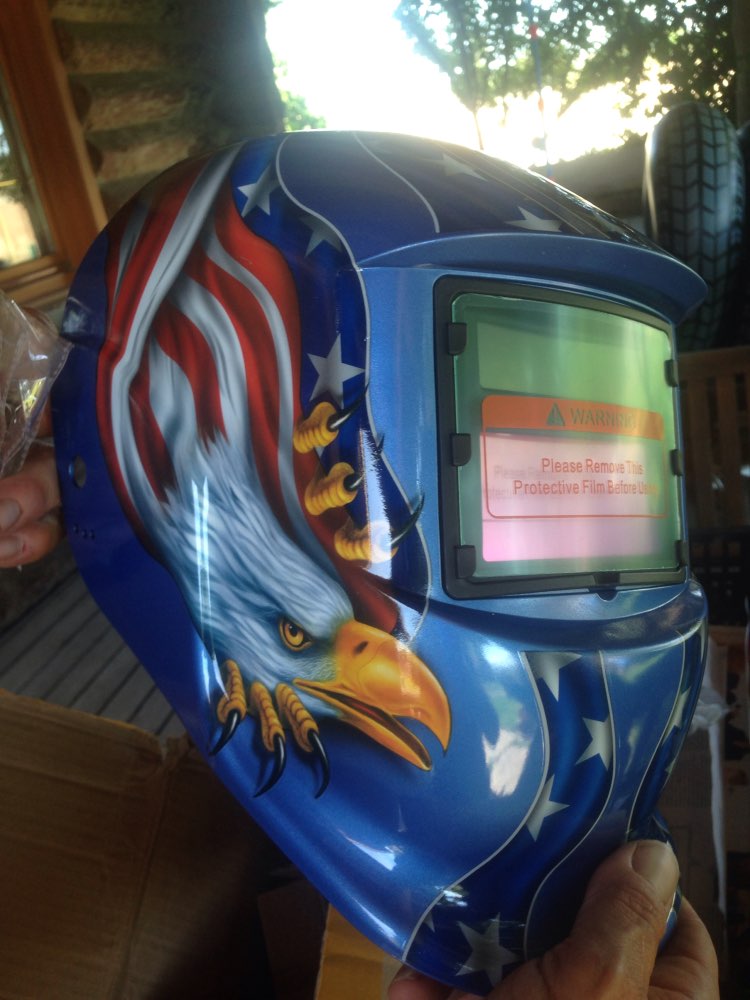 2016 Solar Auto Darkening Eagle Welding Protective Helmet Mask with Grinding Function Ideal for ARC/MIG/TIG/Stick Welding Mask