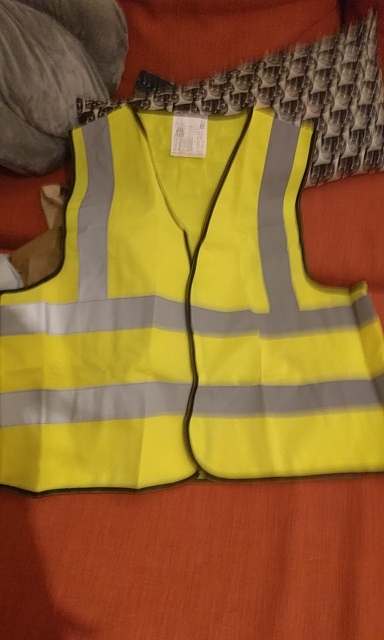 Reflective Vest, Working Clothes Provides High Visibility Day & Night For Running, Cycling, Warning Safety Chaleco Reflectante