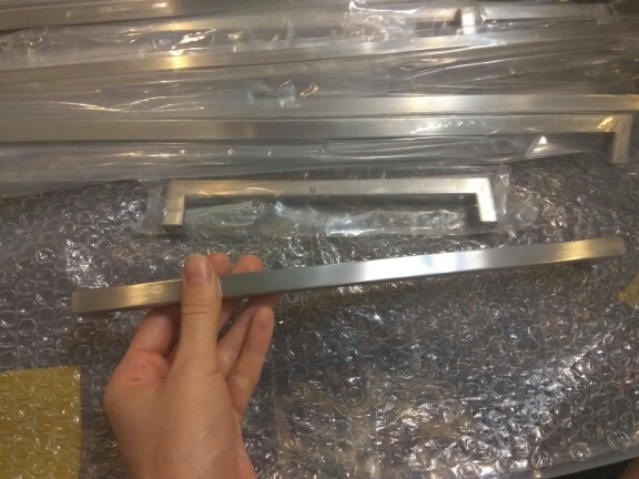 12*12mm Square Bar door handle Stainless Steel Kitchen Door Cabinet Handle Pull Knob 4.2"~24"