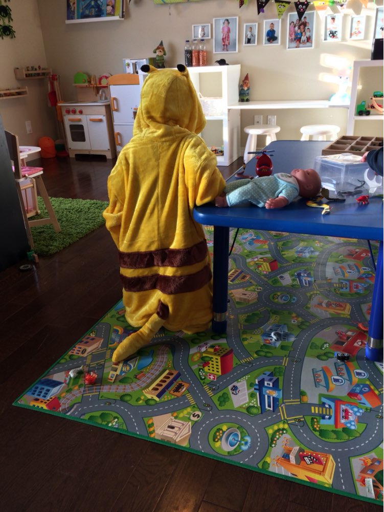 Unisex Kids Children Boys Girls Cosplay Costume Pajamas Animal Onesie Home Sleepwear Pikachu Dinosaur Tiger