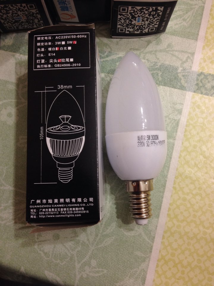 1pcs Energy Saving E14 Led Candle Light Bulb Velas Led Lamp 220Volt Decorativas Home Lighting Decoration Led Bulb E14 5W 3W 220V
