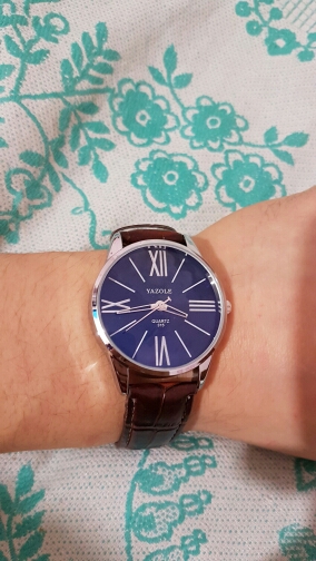 2016 YAZOLE luxury brand quartz watch Casual Fashion Leather watches reloj masculino men watch Business Sports Wristwatch