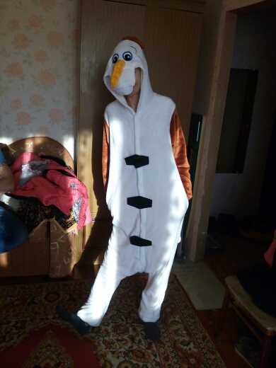 free shipping flannel cosplay Olaf Snowman onesie pajamas because adult men well, party costumes Chritmas Size S M LXL