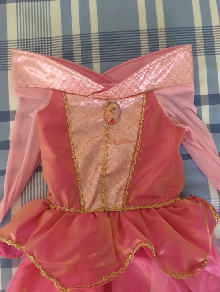 Sleeping Beauty Princess Costume Spring Autumn Princess Dress Girl Pink Princess Aurora Dresses For Girls Party Dress Cosplay