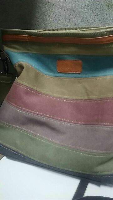 Ladies Handbag Casual Tote Canvas Bag Bolsa Feminina Stripe Women Canvas Bags Large Messenger Bag Women Patchwork Handbags 