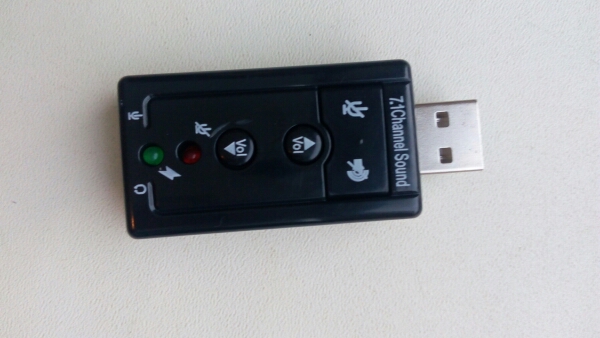 Mini 7.1 CH Channel USB Sound Card Mic Speaker 3D External Sound Cards Adapter for Desktop Notebook