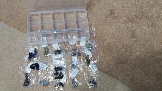 New Arrival 300pcs/Set Assorted Laptop Screws with Box for IBM HP TOSHIBA Sony Dell Samung w/Screwdriver Free Shipping