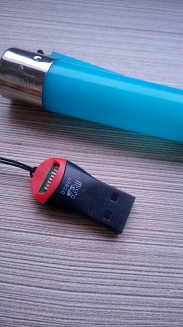 Adroit New High Speed USB 2.0 Mini Micro SD T-Flash TF M2 Memory Card Reader JAN5