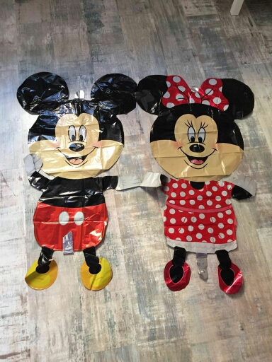Large 45inch mickey balloons Minnie Mouse Airwalker Foil Balloon Mickey Mouse balloon minnie mouse&mickey mouse party supplies
