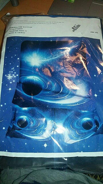 3d Galaxy Duvet Cover Set Single double Twin/Queen 2pcs/3pcs/4pcs bedding sets Universe Outer Space Themed Bed Linen Bed Sheet