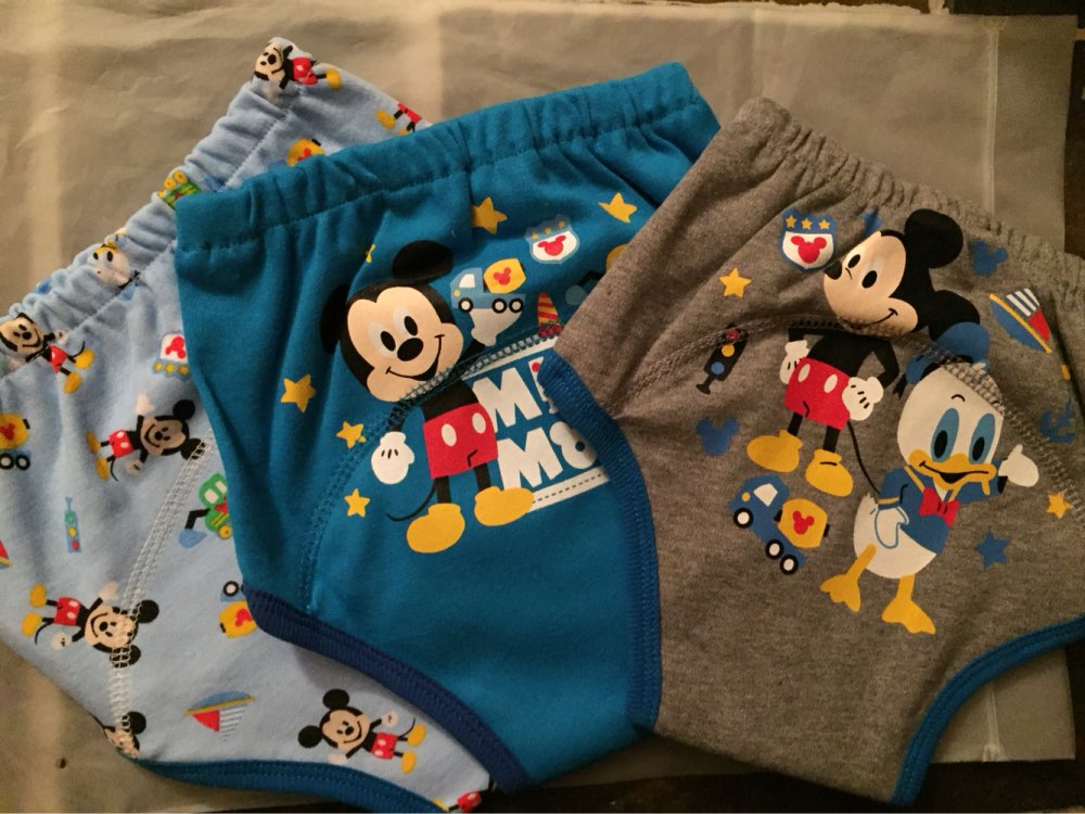 3Pcs/lot Cartoon Baby Waterproof Underpants Girls Boys Panties Training Pant Diaper Reusable Kid Briefs Underwear Baby Nappies