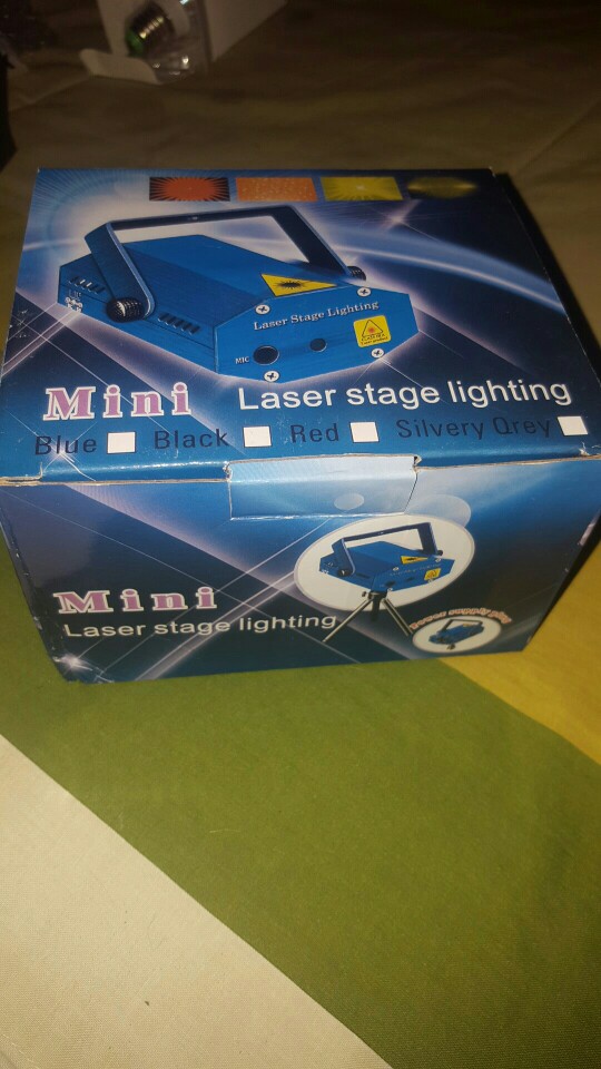Blue Mini Lazer Pointer Projector Light DJ Disco Laser Stage Lighting AC110-240V For Party Entertainment Disco Show Club Bar Pub