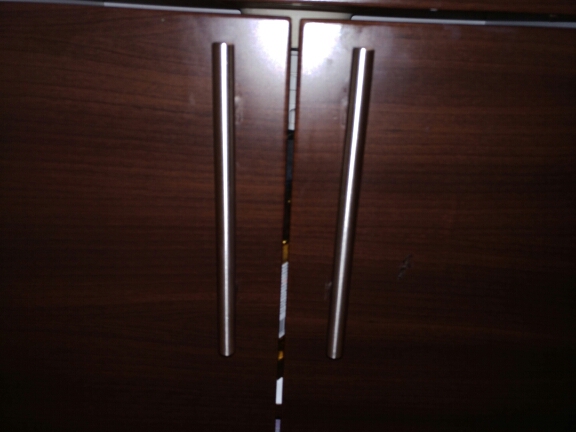 NAIERDI 4" ~ 24'' Stainless Steel Handles Diameter 12mm Kitchen Door Cabinet T Bar Straight Handle Pull Knobs Furniture Hardware