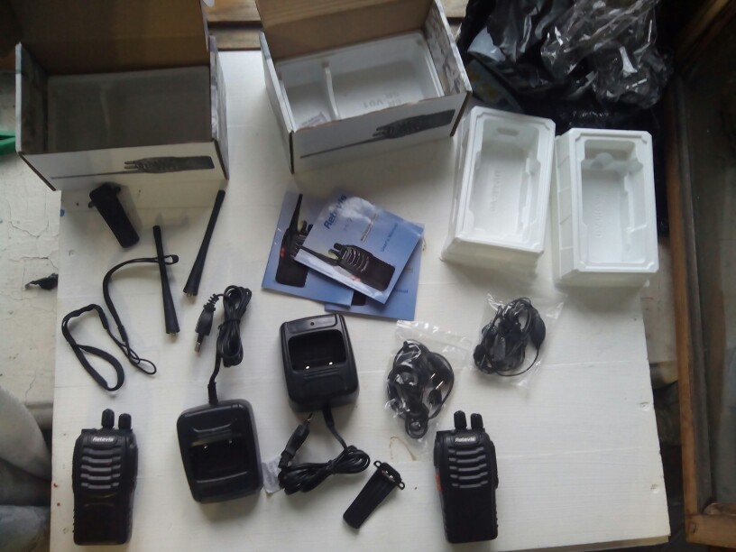 2pcs Retevis H777 Portable Walkie Talkie 3W UHF 400-470MHz Hf Transceiver Handy Two Way Radio Station Amateur Radio Comunicador